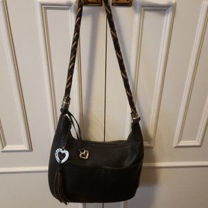 Brighton leather black bag